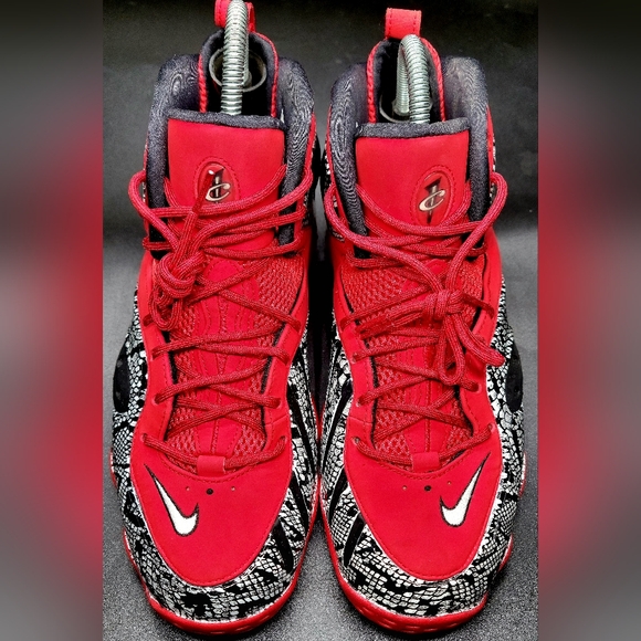 Nike Zoom Rookie "Penny's" Customized With Snakeskin Print Sz 9.5 Men NIB - Picture 4 of 8